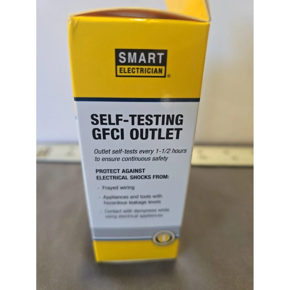 Smart Electrician 20 Amp Self Testing Gfci Outlets. White
